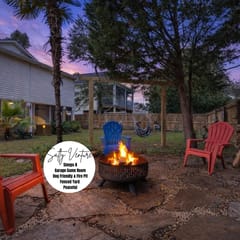 Salty Venture 𓇼 Game Room + Fire Pit + Family Fun