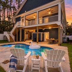 Chasing Sunsets𓇼Private Pool+Luxury+Coastal Oasis