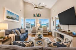 Infinity Dream𓇼Ocean Views+Sleeps 14+Golf Cart