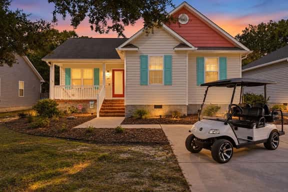 The Sandy Sea Turtle đź Golf Cart+Cozy+Near Beach - Image 1