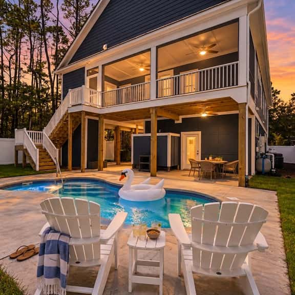 Chasing SunsetsđźPrivate Pool+Luxury+Coastal Oasis - Image 1
