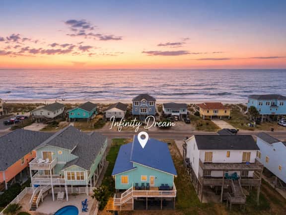 Infinity Dream𓇼Ocean Views+Sleeps 14+Golf Cart