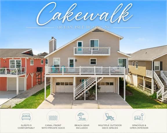 Cakewalk𓇼Canal Front+Private Dock+Walk to Beach - Image 3
